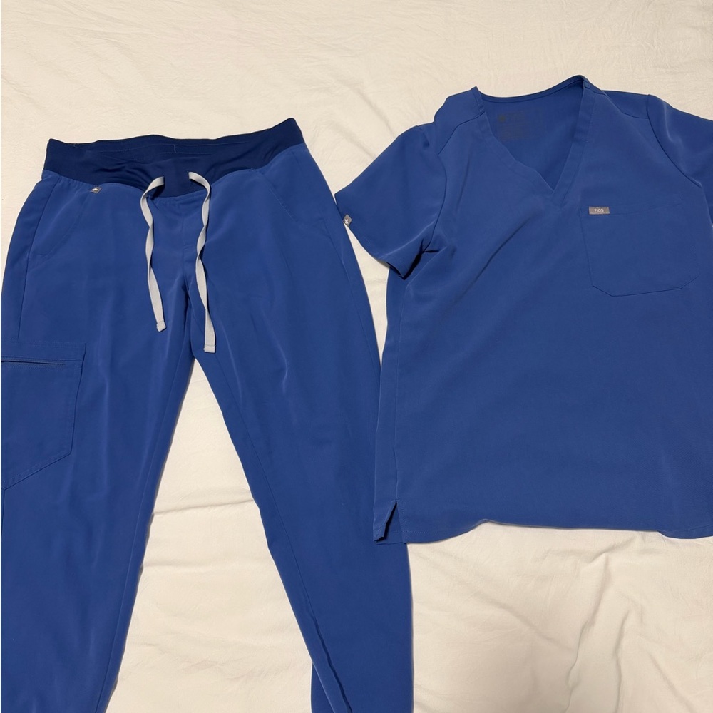 Figs Set In Denim Small - Picture 2 of 3